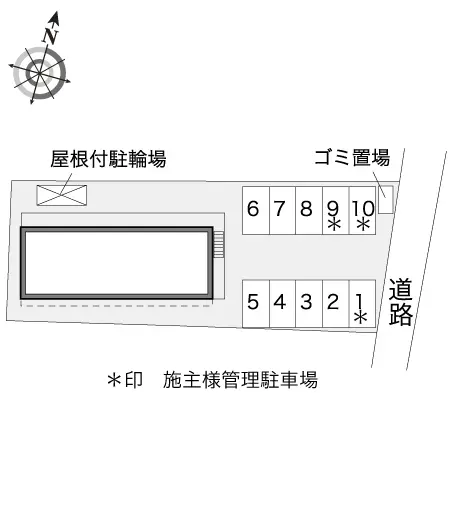 ★手数料０円★愛甲郡愛川町中津　月極駐車場（LP）